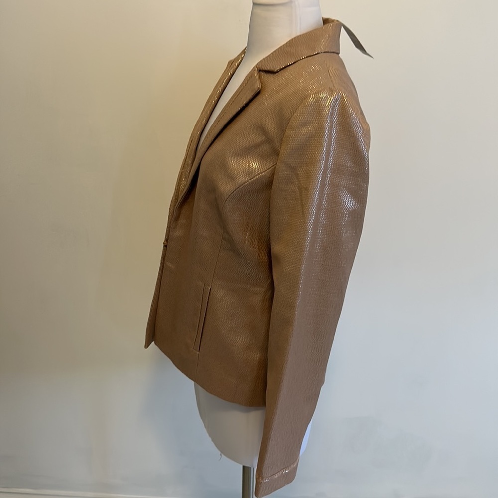 Chicos’s Glimmering Blush Blazer - Picture 5 of 13